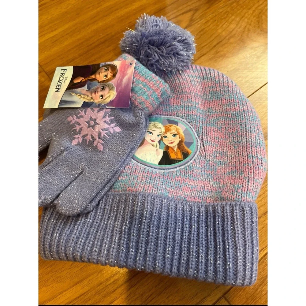 Disney‎ frozen Hat And Glove Set